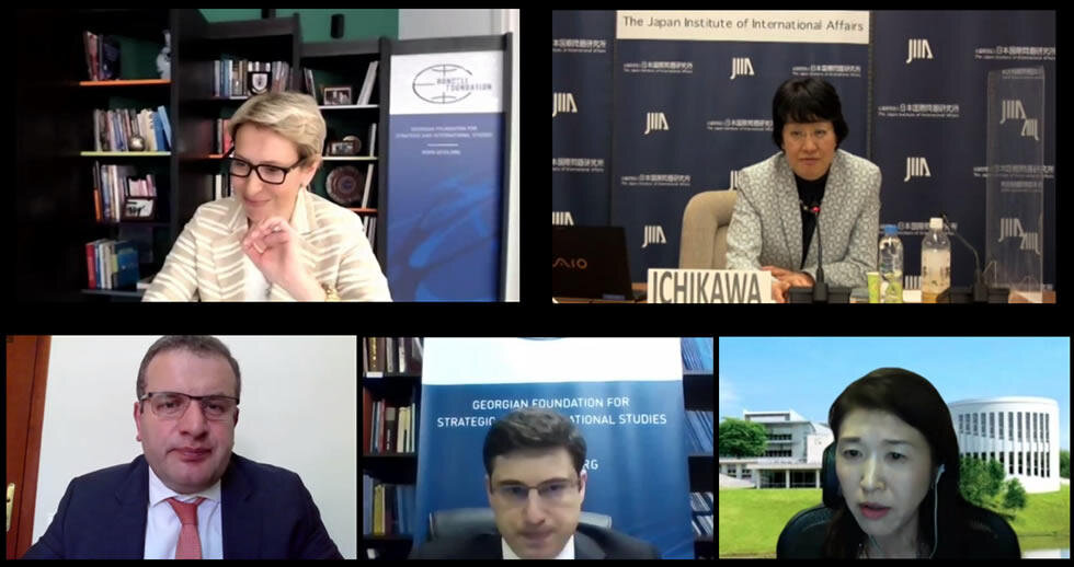 ジョージア戦略国際研究基金との意見交換会の実施
